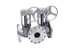 China Single Or Double Flush Lubricated Plug Valve 3 Way 10 Inch 300lbs API 6D supplier