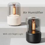 Mist Nebulizer Humidification Aromatherapy Diffuser Mini Portable Air Humidifier Diffuser With Atmosphere Light for sale