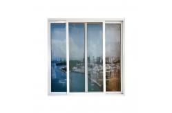 China Hurricane Impact Double Glazed Pvc Profile Upvc Sliding Windows supplier