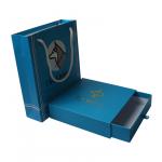 Hot Stamping Gold Foil Paper Sliding Box Red Custom Cardboard Packaging Box