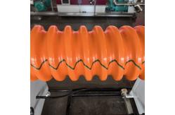 China Plastic Carbon Spiral Pipe Making Machine for Cable Protection Conduit supplier
