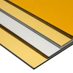 Durable PVDF Aluminum Composite Panel 30um With 7N/Mm Peeling Strength for sale