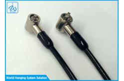 China Plastic Coated Extension Spring Safety Cable , Mobile Phone Anti Theft Wire Rope supplier