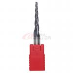 3 Flutes Taper Custom End Mill Conical Carbide For Titanium Alloy for sale