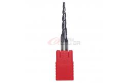 China 3 Flutes Taper Custom End Mill Conical Carbide For Titanium Alloy supplier