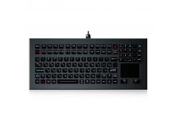 China Industrial Keyboard With Touchpad And IP68 Dynamic Waterproof Technology supplier