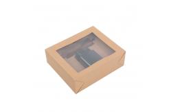 China Cardboard Honey Window Packaging Box Rectangle Square supplier
