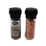Manual Plastic 3.5oz 50g Spice Salt Pepper Grinder for sale
