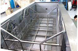 China 34.2KW Ultrasonic Cleaning Equipment For Turbo Blade Aerospace Component supplier