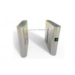 Flow Access Control Turnstile Barrier Gate Fingerprint Face Recognition System With Single Arm