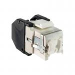 RJ45 3M Type STP CAT6 Unshielded Keystone Jack 180 Degree With Gold Plating for sale