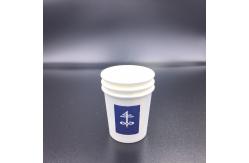 China 4oz 125ml Personalized Disposable Coffee Cups Cold Drinks Custom Hot Cups supplier