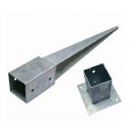 Sleek Ground Spike Anchor Post Spike Pointed Pole Anchor Modern Design for sale