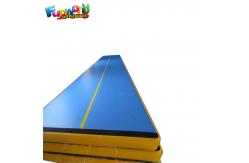China Large Folding Inflatable Air Tumble Track For Backyard / School supplier