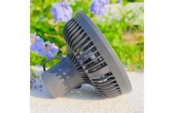 China Odoland Lantern Portable Camping Fan Air Cooling With LED Light supplier