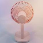 6 Inches Usb Powered Table Fan 1 Pounds With Built In Lithium Batteries for sale