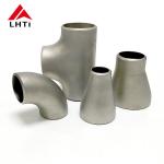 Gr12 Pickled Long Radius 90 Degree ASME B16.9 Titanium Elbow for sale