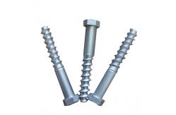 China Hex And Square Railway Screw Spikes & Sleeper Screws with DIN Standard supplier