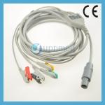 Primedic ecg cable,defirilator ecg cable,4 lead ecg cable for sale