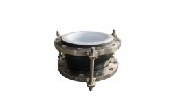China Round SS304 Flange EPDM Ptfe Lined Rubber Expansion Joint China For Concrete supplier