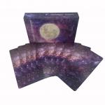 Customized Matt Laminated 78 Tarot Cards 350gsm Paper Oracle Cards With Booklet