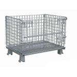 1000 Pounds Collapsible Steel Mesh Containers , Welded Mesh Storage Containers for sale