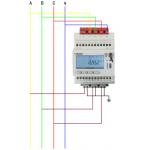 RS485 Modbus RTU Wireless Energy Meter / Wifi Smart Meter ADW300 for sale