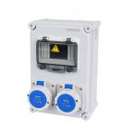 IP44 PC Waterproof Inspection Power Supply Box Wall Mounted Outdoor for sale