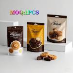 Small Quantity Custom Packaging Stand Up Food Grade Zipper Bag Mylar Doypack Aluminum Foil Packaging For Coffee Snack And Food for sale