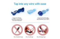 China Practical Electrical Wire Disconnect Terminal Quick Splice Portable T Tap 480pcs supplier