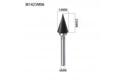 China Double Cut Tungsten Grinder Cylindrical Carbide Burr With 1/4 Shank supplier
