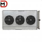 Industrial 380V/220V Refrigeration Air Cooled Condenser with motor Fans walk in freezer for sale