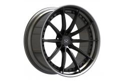 China Rs6 Audi Forged Wheels Satin Grey Barrel Super Deep Concave supplier