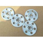 Durable Insulation Galvanised Metal Fixing Disks For Wall & Floor Board