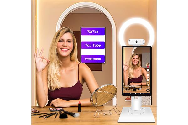 Black Livestream Machine Equipment for Professional Broadcasting with Logo Customization