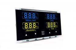 China Custom Digit Touch 7 Segment VA LCD Display For Heating System supplier
