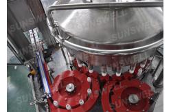 China Automatic Fresh Fruit Juice Hot Filling Machine For Washing Filling And Capping supplier