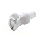 China Male Acetal Fluid Coupling Quick Connector 1/4 In Line Hose Barb manufacturer