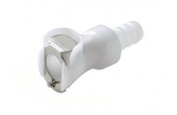 China Male Acetal Fluid Coupling Quick Connector 1/4 In Line Hose Barb supplier