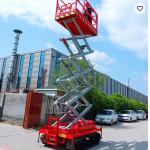 8m 10m 12m Self Propelled Electric Crawler Scissor Lift Platform for sale