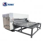 Chain Feeding Carton Box Flexo Printing Machine With Slotter for sale