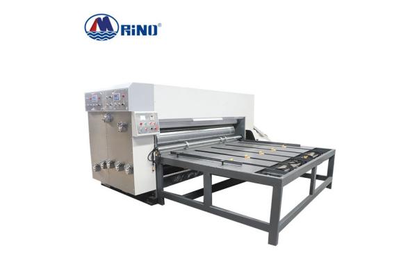 Chain Feeding Carton Box Flexo Printing Machine With Slotter
