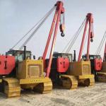 High Speed Belt Moves Heavy Pipe Laying Machine With Shifts Conveyor Track