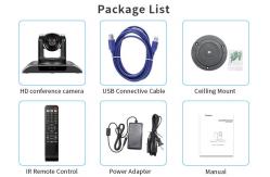 China Omnidirectional PTZ Video Conference Camera Full HD 10X Optical Tenveo VHD10N supplier