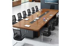China 2.4m Office Conference Table Rectangular Large Conference Desk supplier