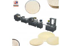 China 10710mm Length Pizza Base Production Line Ready Made Dough Pizza Machine supplier