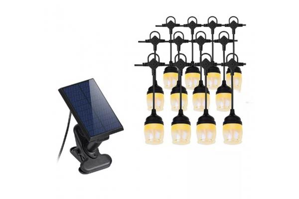 Holiday Solar Xmas String Lights Outdoor Solar Patio Led Waterproof