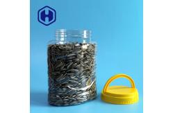 China Nuts Kernels Oval Bpa Free Plastic Food Packaging Jar 1150ml With Lid Handle supplier