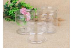 China SGS QS Transparent Bean Plastic Pet Jars 38g 92 Mm Height Yellow supplier