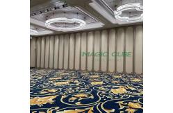 China Exhibition Hall Modern fold Operable Partition 30kg/M2 And Easy Installation supplier